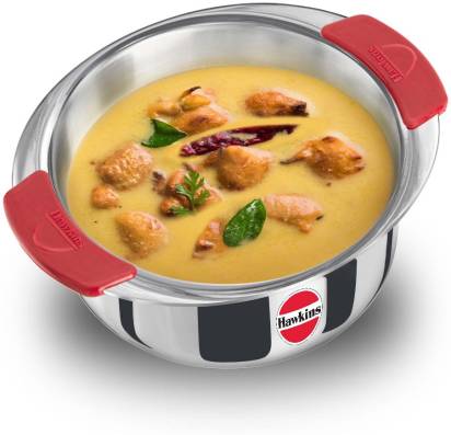 Hawkins Tri-Ply Stainless Steel Induction Metro Patila, 2 Litre (SSP20)