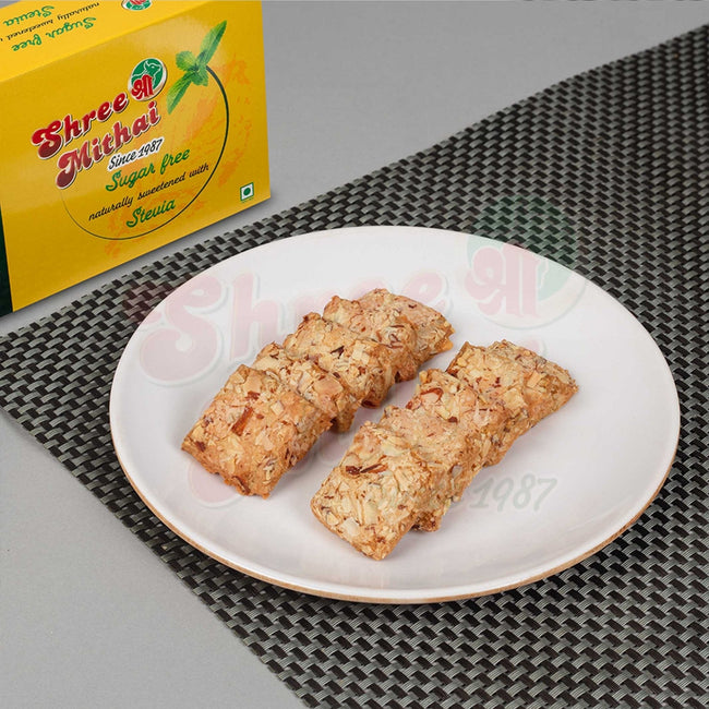 Shree Mithai Sugarfree Almond Cookies Hover Image