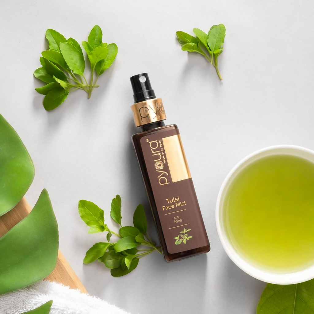 Pyoura Tulsi Anti Wrinkle Glowing Skin Face Toner Mist