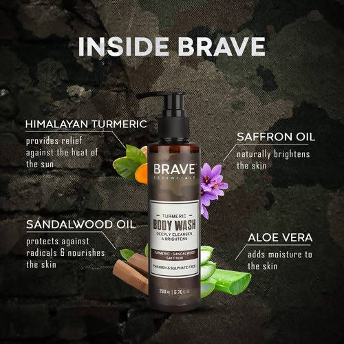 Brave Essentials Turmeric Body Wash