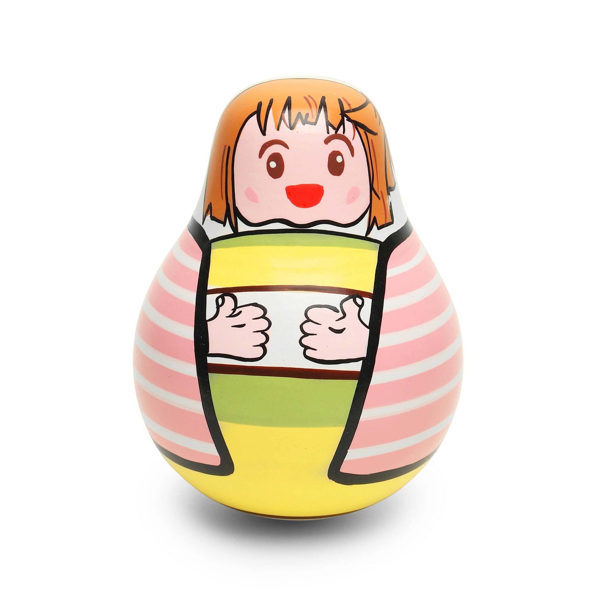 Matoyi Wooden Roly Poly (Doll) For Kids