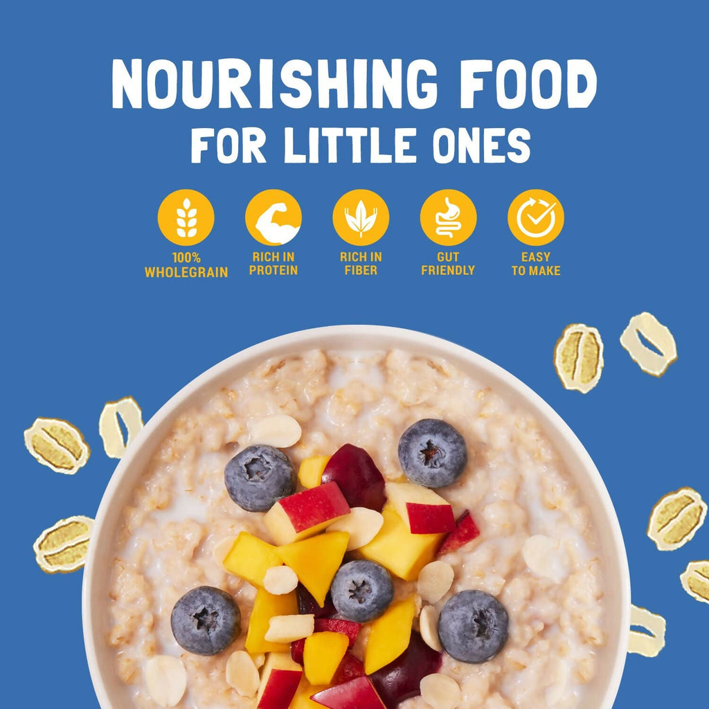 Slurrp Farm Rolled Oats (Jumbo Rolled) No Added Sugar