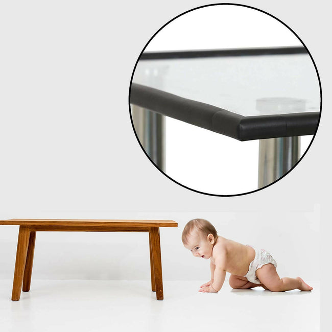 Safe-O-Kid Edge Guards 5 Mtr, Black For Kids Protection Main Image