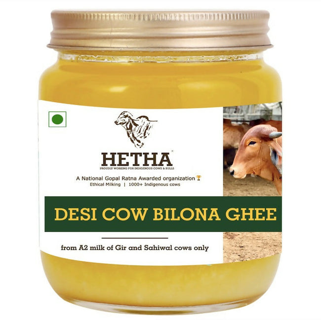 Hetha Desi Cow A2 cultured Bilona Ghee / A2 Ghee | Premium A2 Desi Ghee | Cultured Cow Pure Ghee Hover Image