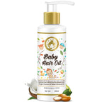 Mom & World Baby Hair Oil With Organic & Cold Pressed Natural Oil