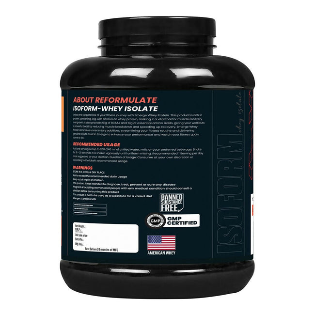 Reformulate I Isoform I Whey Isolate I Your Daily Meal Replacement Formula I 27G Protein | 6.1G BCAA | 12.9G EAA | O g Sugar - Cold Coffee Main Image