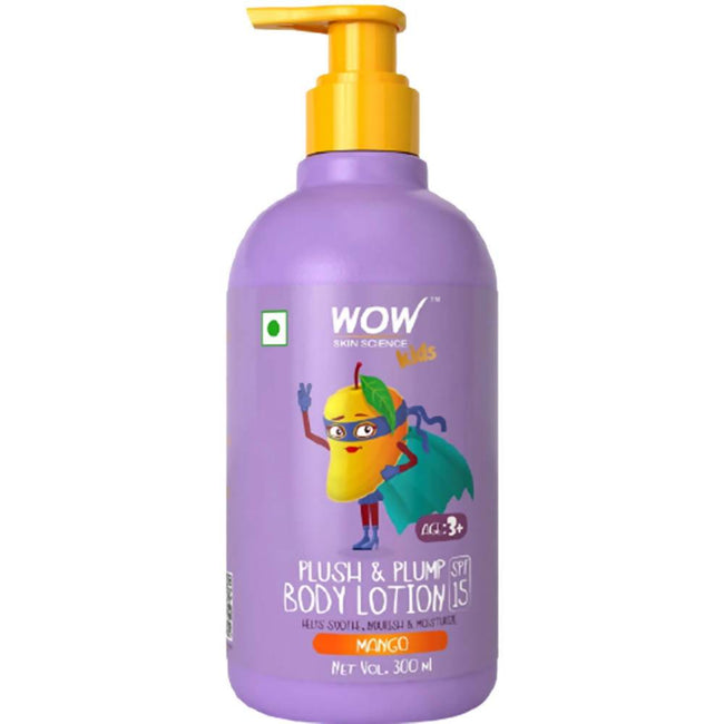 Wow Skin Science Kids Plush & Plump Body Lotion - Mango Hover Image