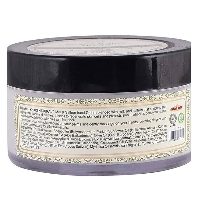 Khadi Natural Milk & Saffron Hand Cream Main Image
