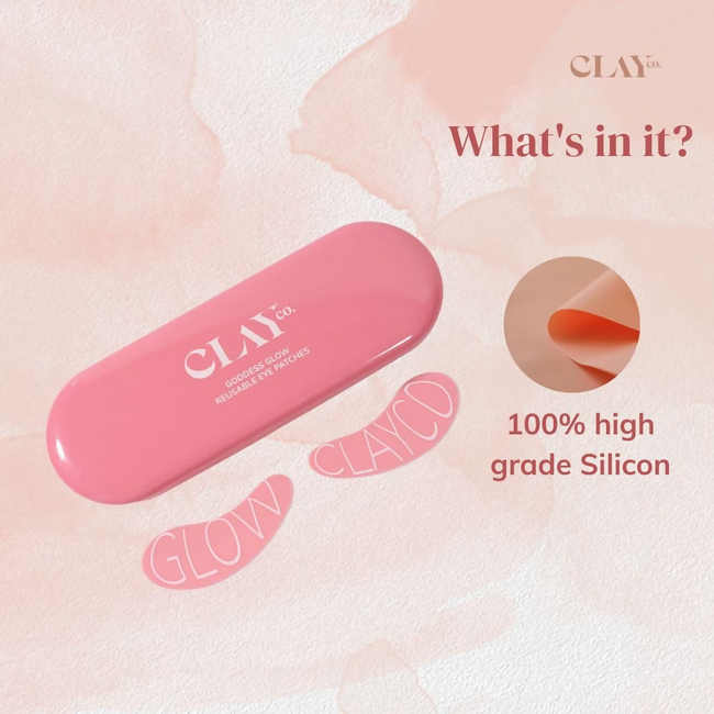 Clayco Goddess Glow Re-useable Under Eye Patches Main Image
