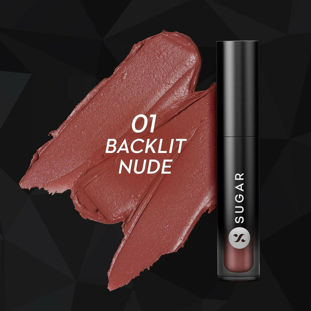 Sugar Cosmetics Mousse Muse Lip Cream - 01 Backlit Nude