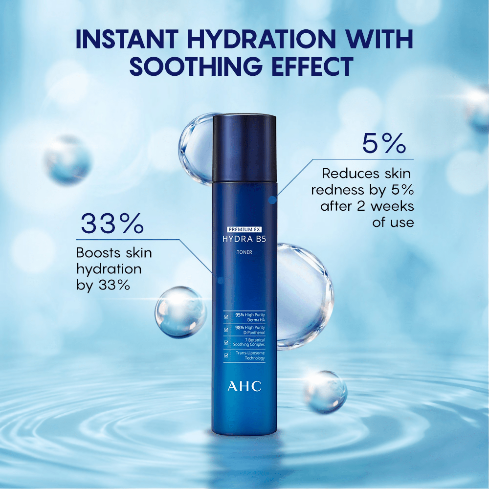 AHC Premium Ex Hydra B5 Toner - Korean skincare