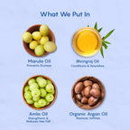 The Moms Co Natural Baby Hair Oil For Strengthens & Softens Baby's Hair