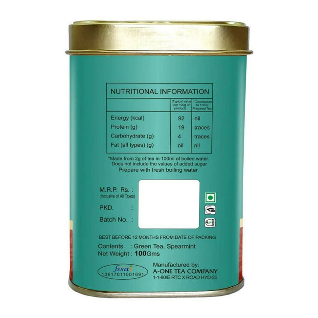 A-One Classic Premium Spearmint Green Tea Main Image