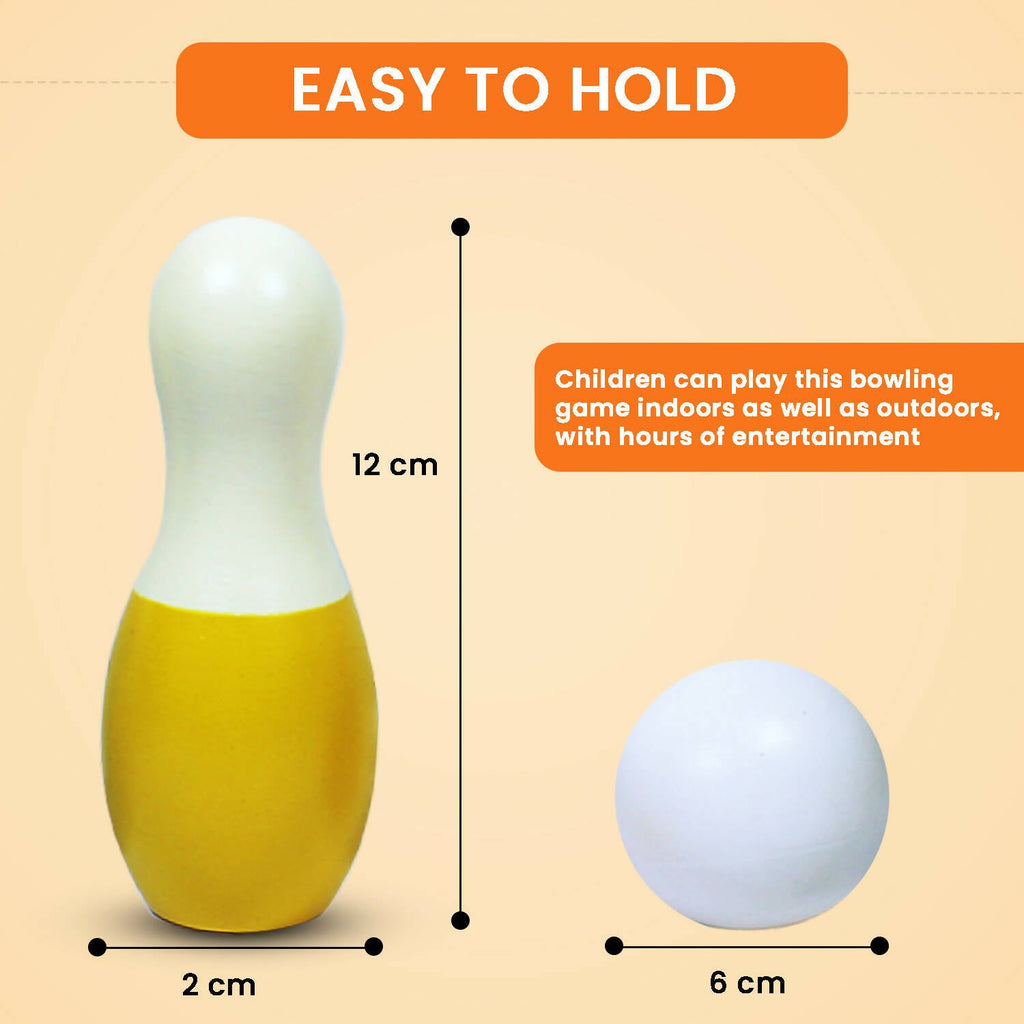 Matoyi Color Bowling Pin & Rainbow Stacker & Yoyo For Kids