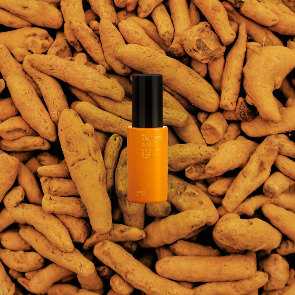 82°E By Deepika Padukone Turmeric Shield SPF 40 PA+++ Sunscreen Serum With Turmeric and Ceramides