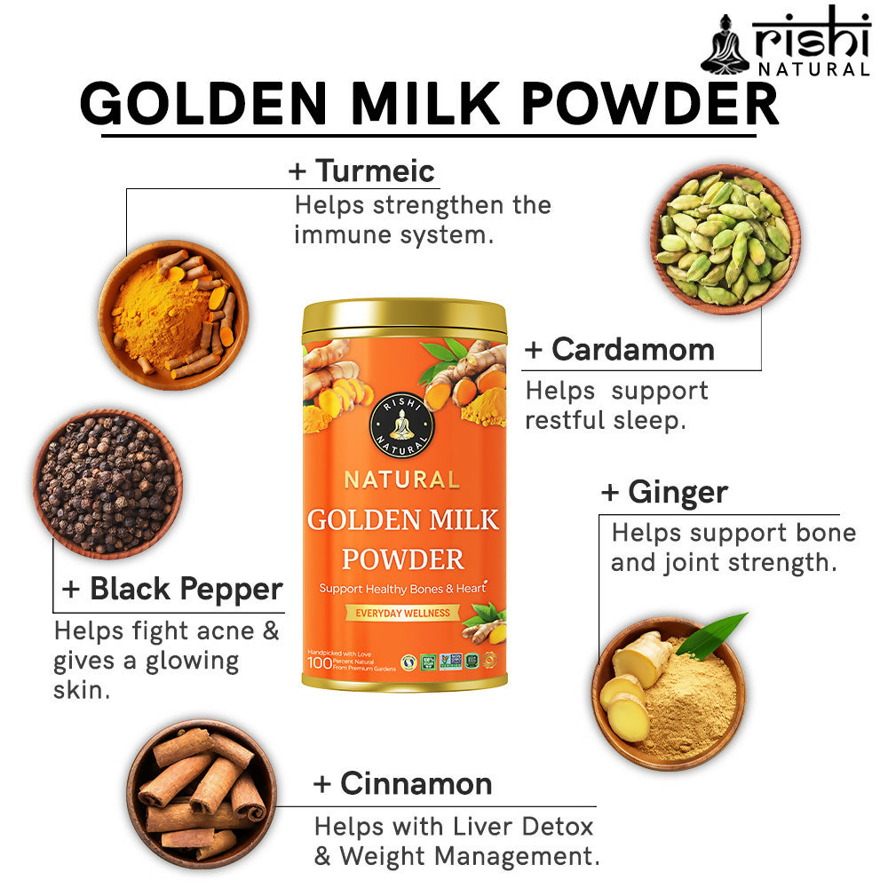 Rishi Natural Golden Milk Powder
