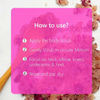 Samisha Rose Body Scrub With Shea Butter