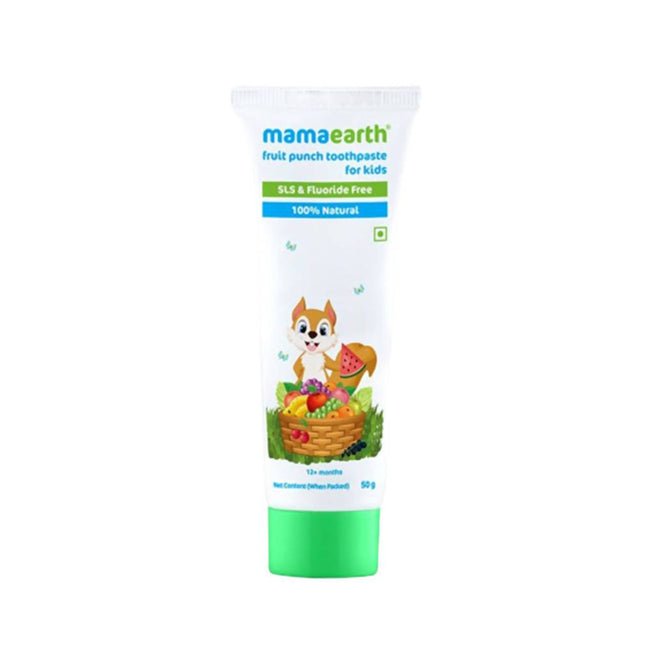 Mamaearth Fruit Punch Toothpaste For Kids Hover Image
