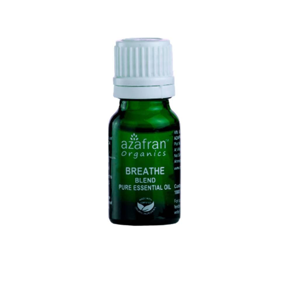 Azafran Organics Breathe Blend Pure Essential Oil