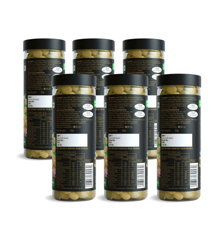 Eatopia Superfoods Jowar Puffs - Cream & Onion