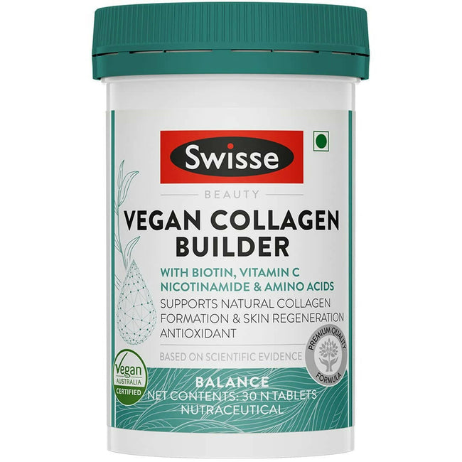 Swisse Vegan Collagen Builder with Biotin & Vitamin C Hover Image