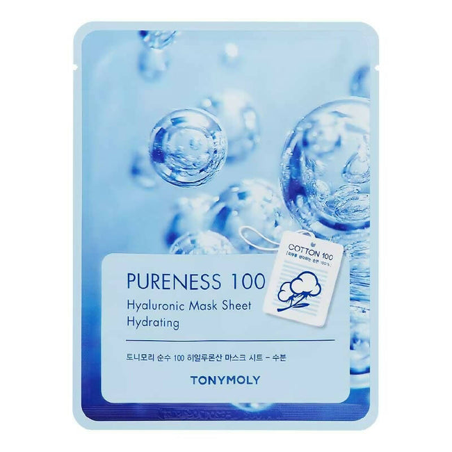 Tonymoly Pureness 100 Hyaluronic Acid Mask Sheet - Korean Skincare Hover Image