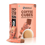 Bevzilla Instant Coffee Cubes Pack with Organic Date Palm Jaggery - Belgian Chocolate