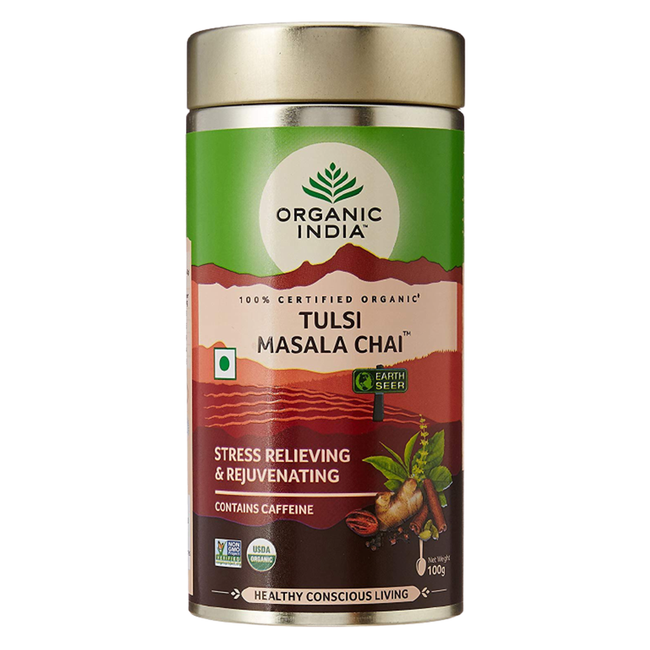 Organic India Tulsi Masala Chai Hover Image