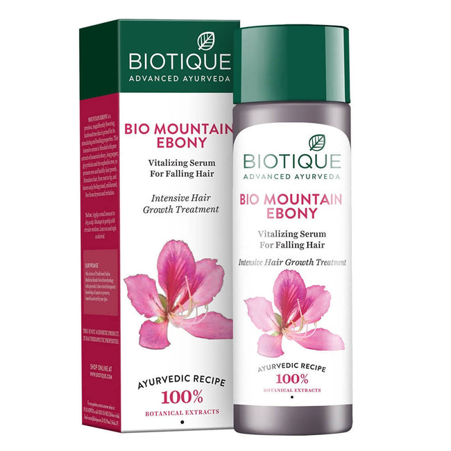 Biotique Advanced Ayurveda Bio Mountain Ebony Vitalizing Serum For Falling Hair Main Image