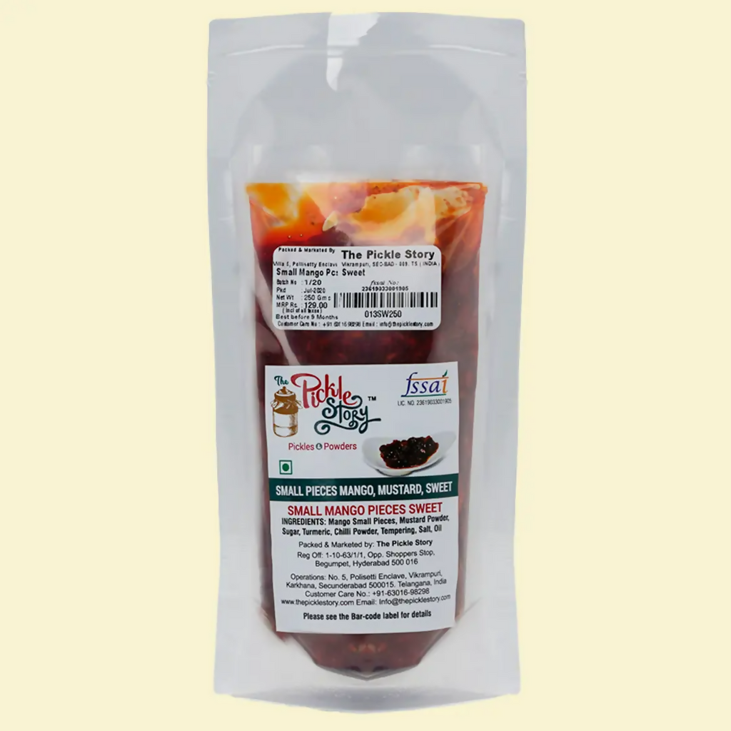 The Pickle Story Mango, Mustard & Sugar Sweet Pickle