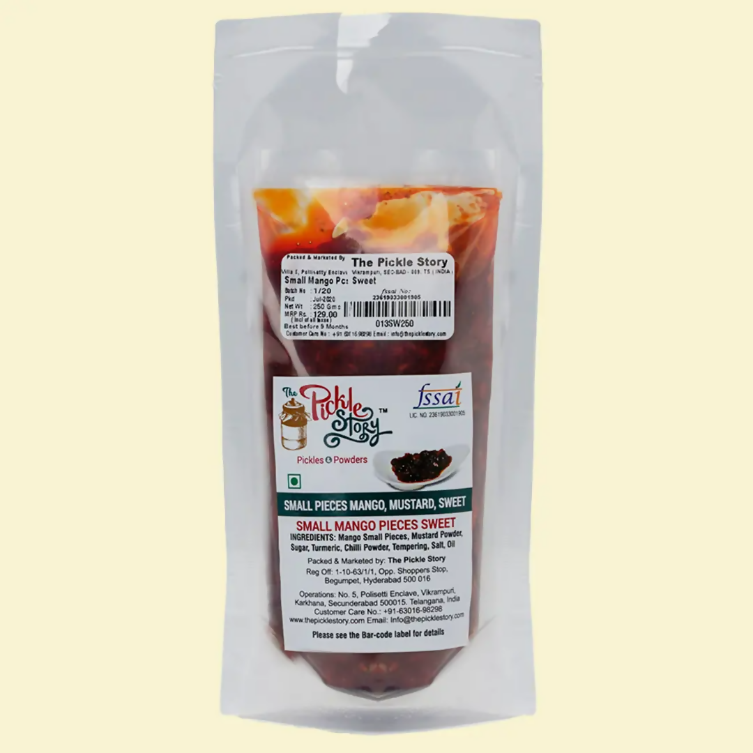 The Pickle Story Mango, Mustard & Sugar Sweet Pickle