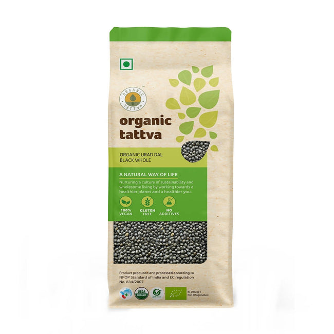 Organic Tattva Urad Dal Black Whole Hover Image