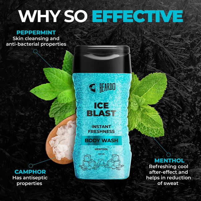 Beardo Ice Blast Body Wash Main Image