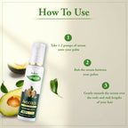 VI-JOHN Prakritik Avocado Hair serum Prevents dryness & Adds shine, 100% Natural Bio-Actives