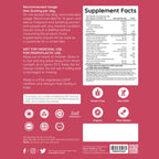 Purna Gummies Hair Biotin Cranberry Sugar Free Gummies with Vitamin B12 for Hair & Nail