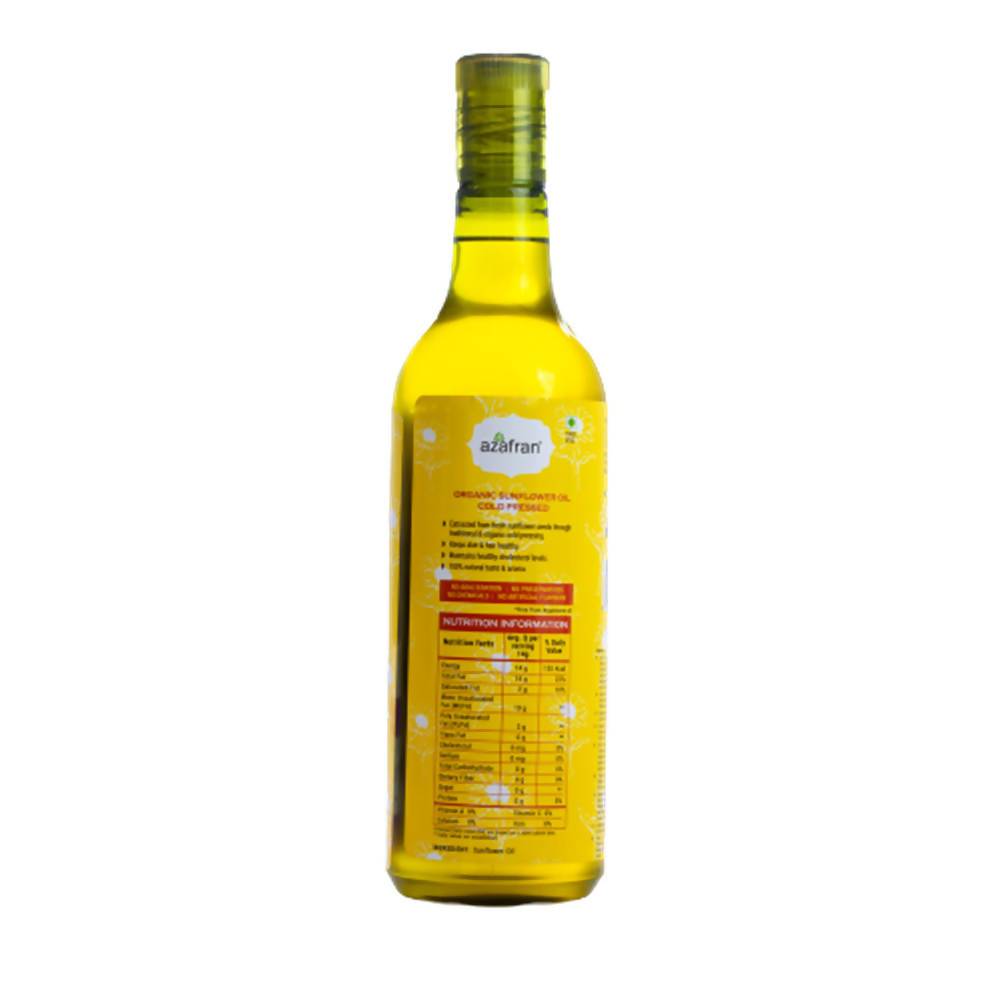 Azafran Organic Sunflower Oil (Cold Pressed)