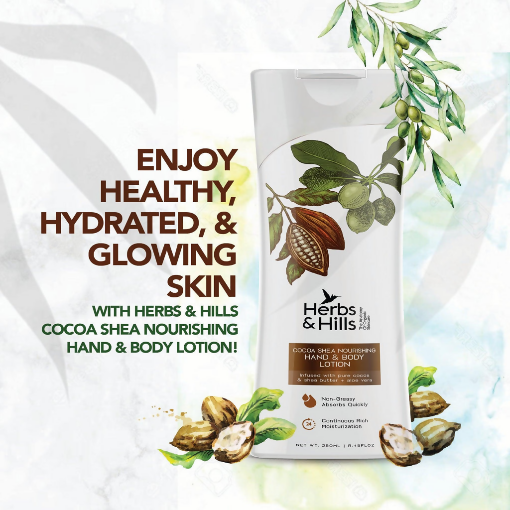 Herbs & Hills Hand & Body Lotion (Cocoa & Shea)