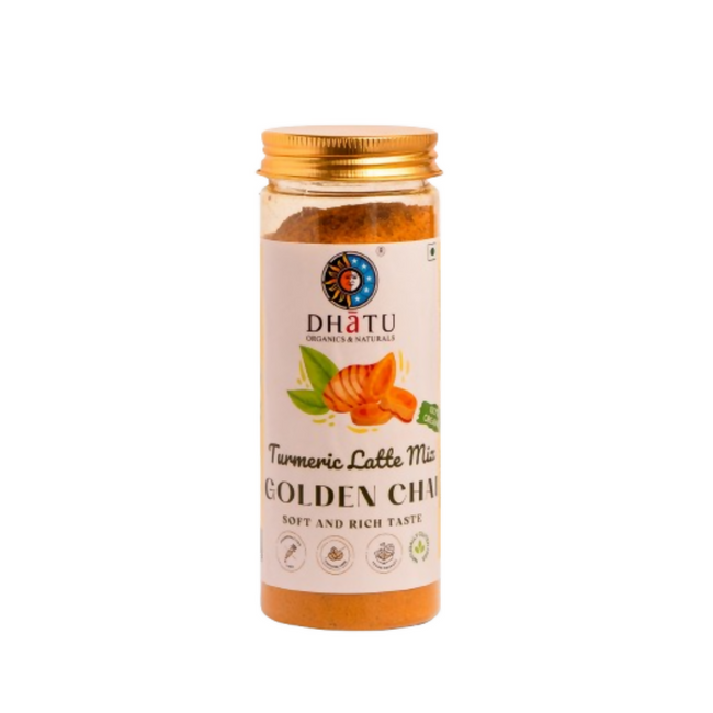 Dhatu Organics & Naturals Turmeric Latte Mir Golden Chai Hover Image
