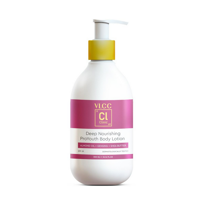 VLCC Clinic Deep Nourishing ProYouth Body Lotion SPF 25 Hover Image