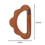 Nesta Toys Beech Wooden Cloud Teether, Baby Shower Gift, Newborn Toy (0-1.5 Years)
