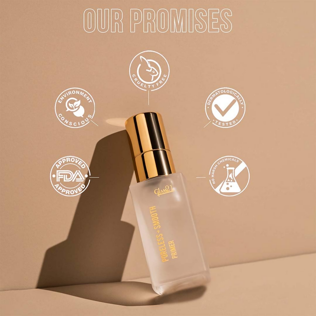 Glam21 Poreless & Smooth Primer With Natural Glow Finish