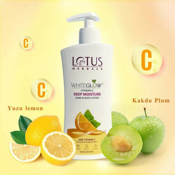 Lotus Herbals WhiteGlow Vitamin C Deep Moisture Hand & Body Lotion Main Image