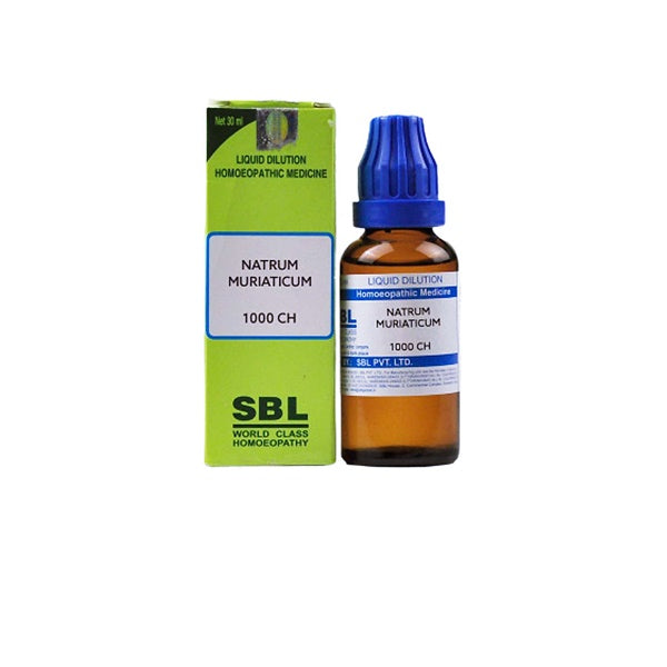 SBL Homeopathy Natrum Muriaticum Dilution