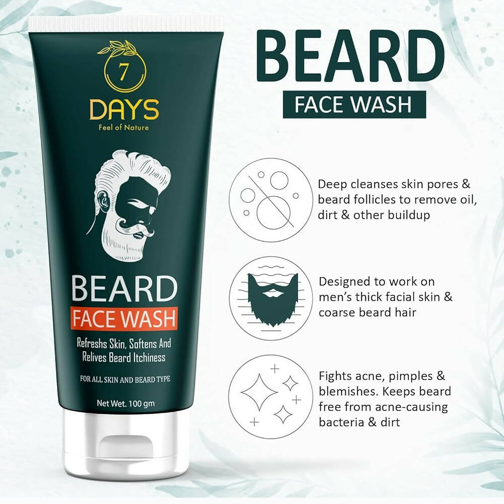 7 Days Beard Face Wash