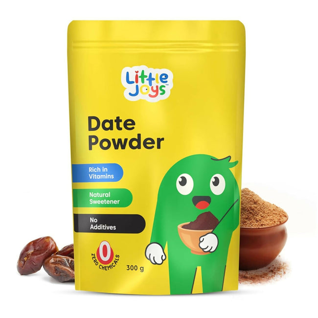 Little Joys 100% Natural Dates Powder, Strengthens Bones & Improves Digestion Hover Image