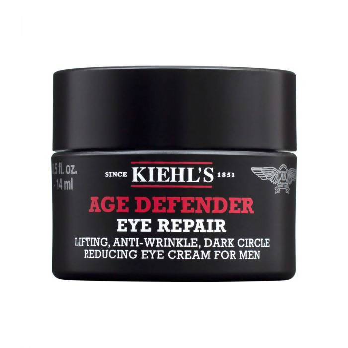Kiehl's Age Defender Eye Repair Cream With Blurring Minerals, Linseed & Rye Seed Extract For Men