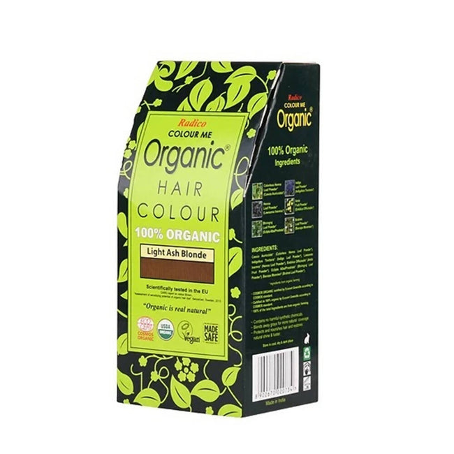 Radico Organic Hair Colour-Light Ash Blonde Hover Image