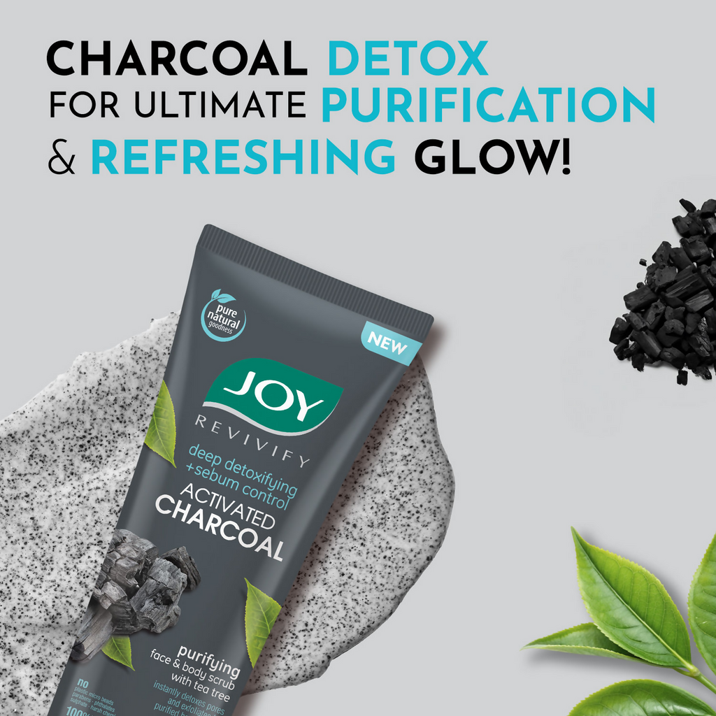 Joy Purifying & Exfoliating Charcoal Face & Body Scrub
