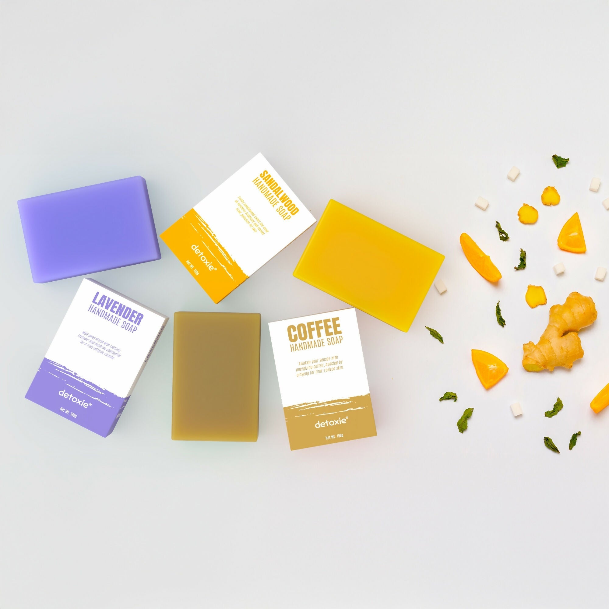 Detoxie Handmade Soaps Combo