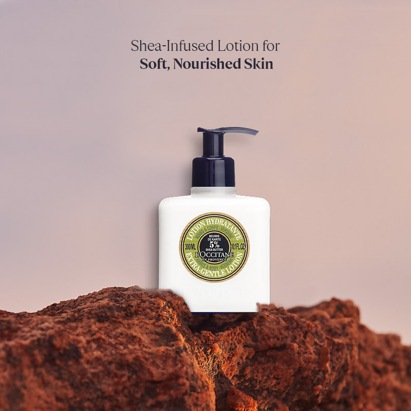 L'Occitane Shea Butter Hands & Body Verbena Lotion For Dry To Very Dry Skin